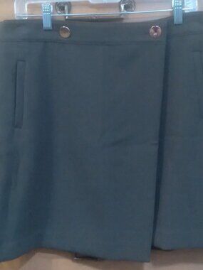 Loft Faux Wrap Mini Skirt Size 12